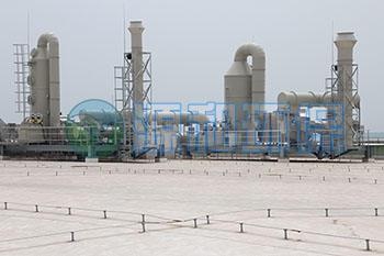 酸堿廢氣處理設備-立式洗滌塔 酸堿廢氣處理設備-立式洗滌塔